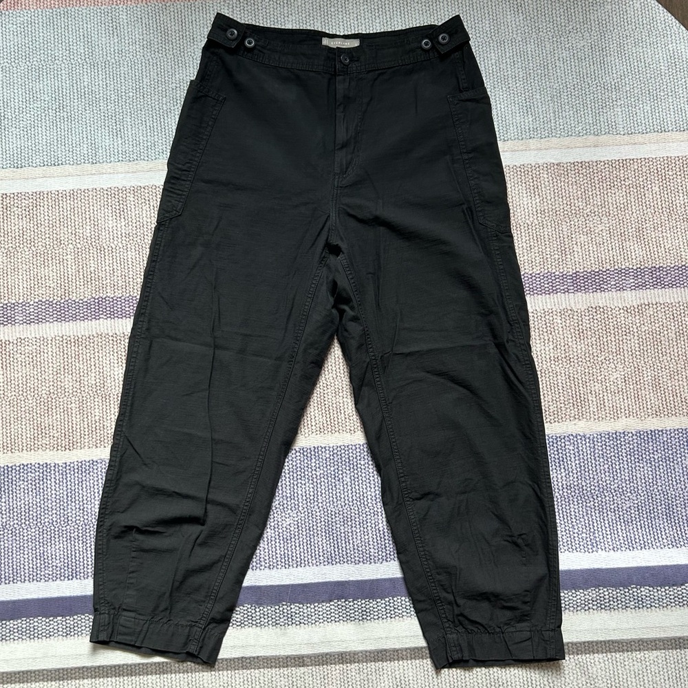 Everlane Fatigue Barrel Pant - Black